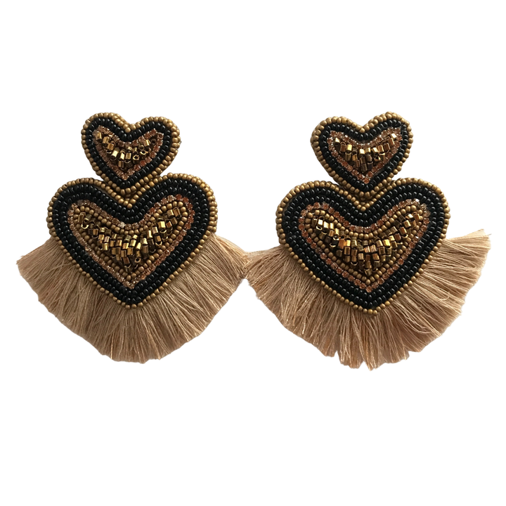 TUALÉ PT-0192 BAROS TASSEL EARRINGS