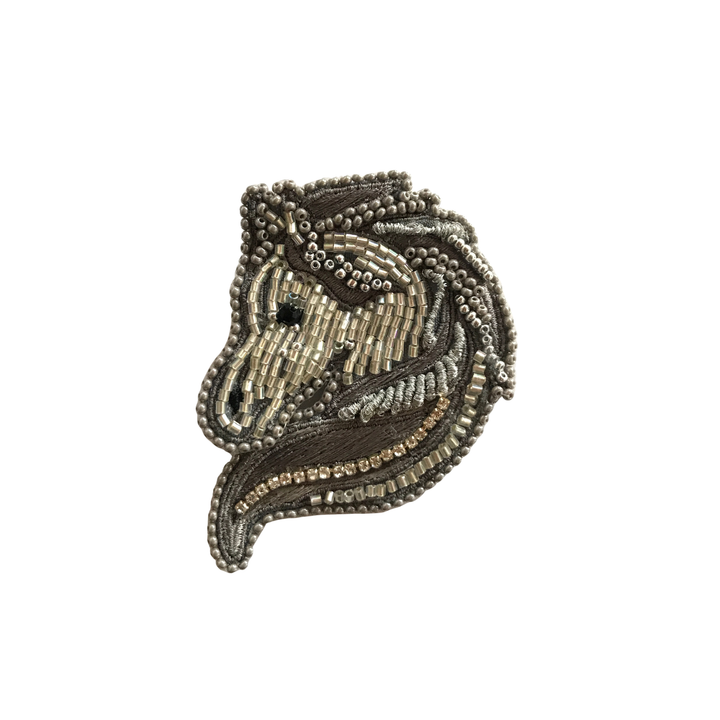 TUALÉ PT-0412 PONY BROOCH