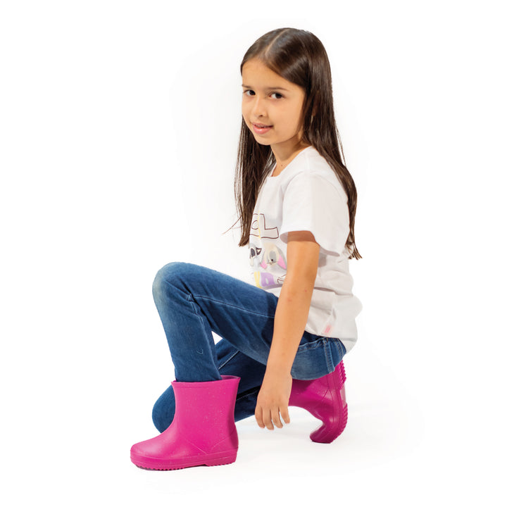 GRUPO PIESH BOTA CAÑA CORTA FUCSIA