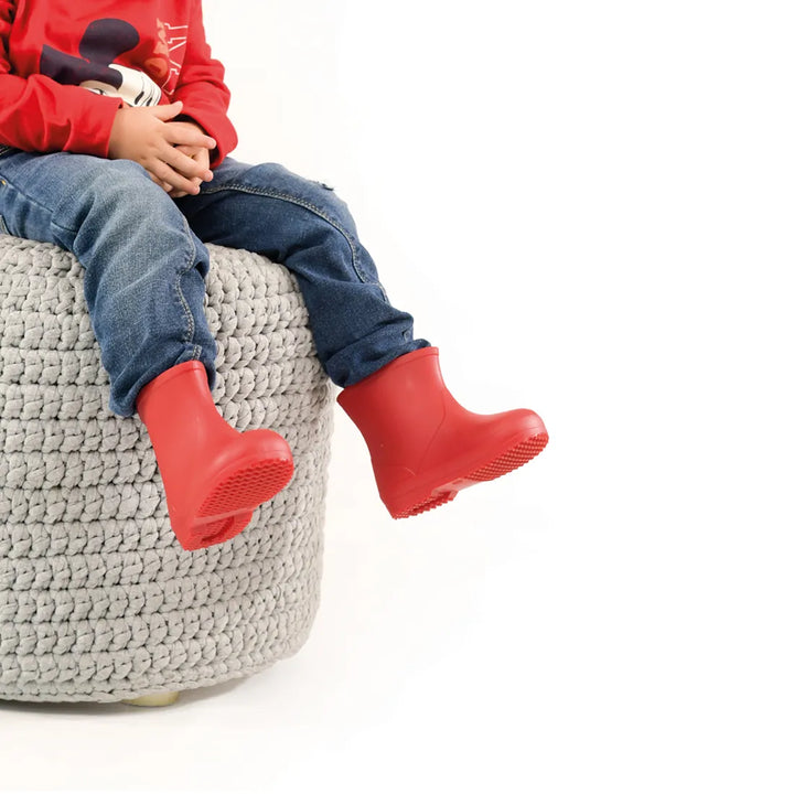 GRUPO PIESH BOTA CAÑA CORTA ROJO