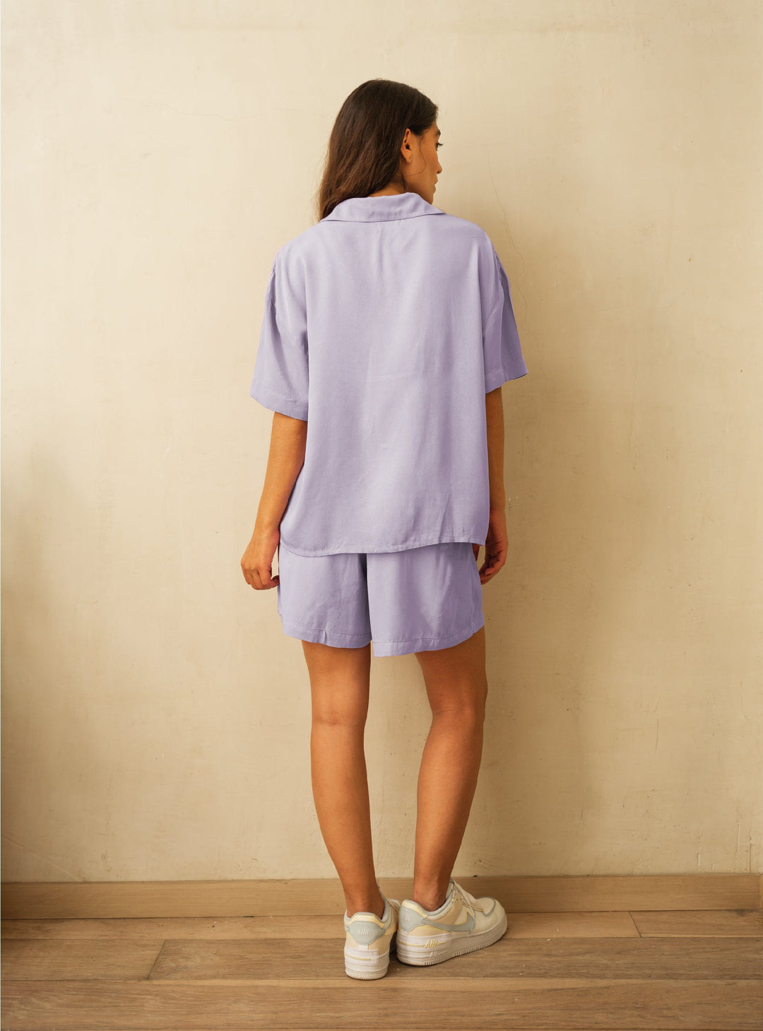 ONCE SHIRT BREEZY MANGA CORTA - LILA