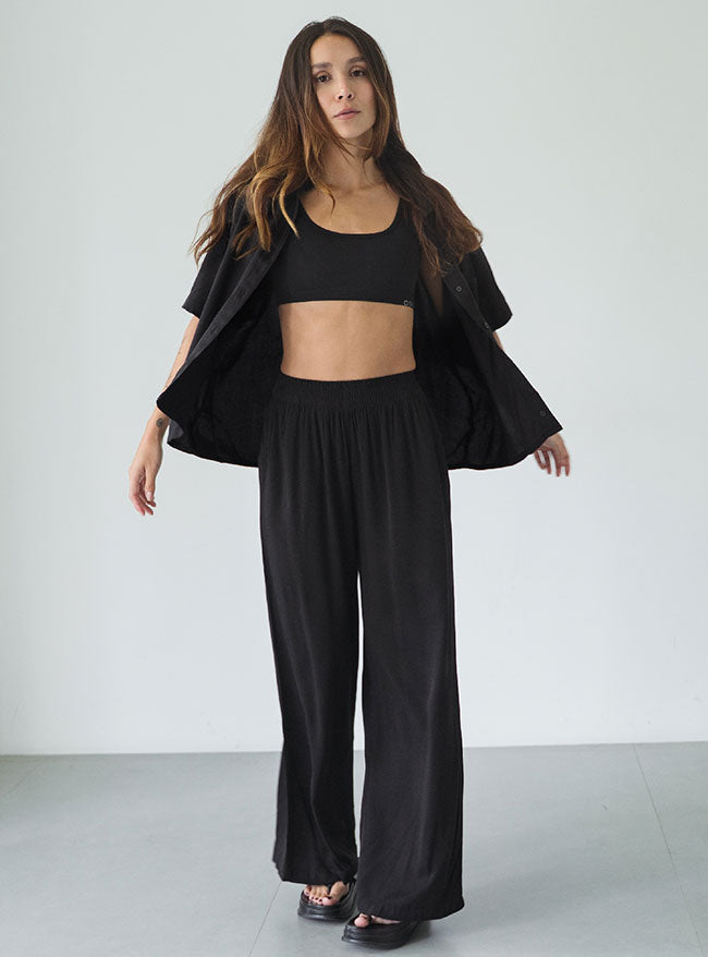 ONCE PALAZZO BREEZY BLACK