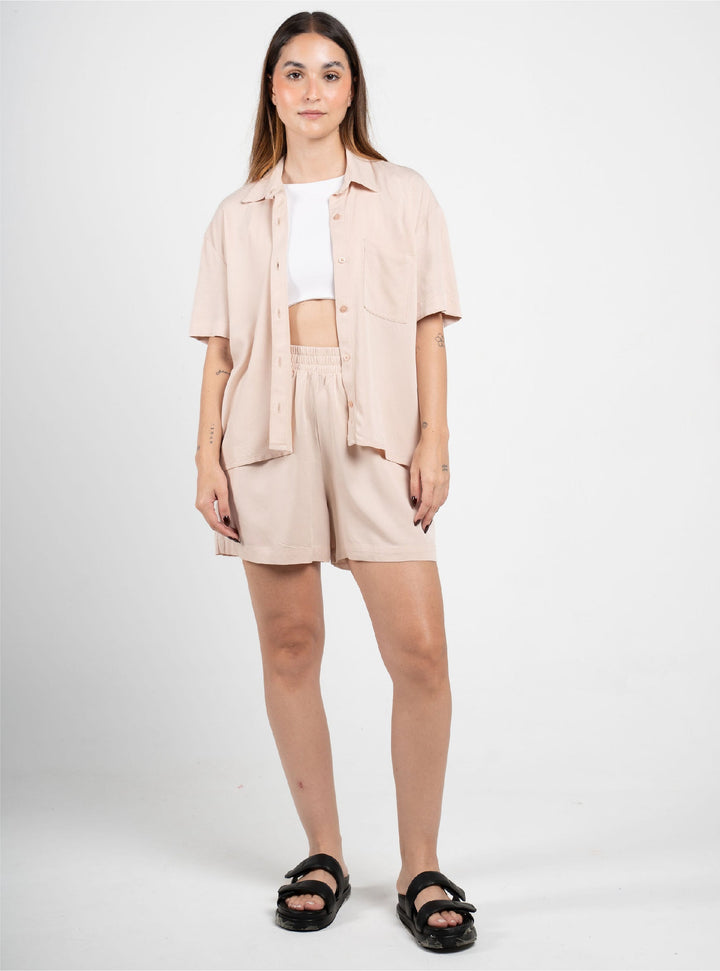 ONCE SHIRT BREEZY MANGA CORTA - SAND