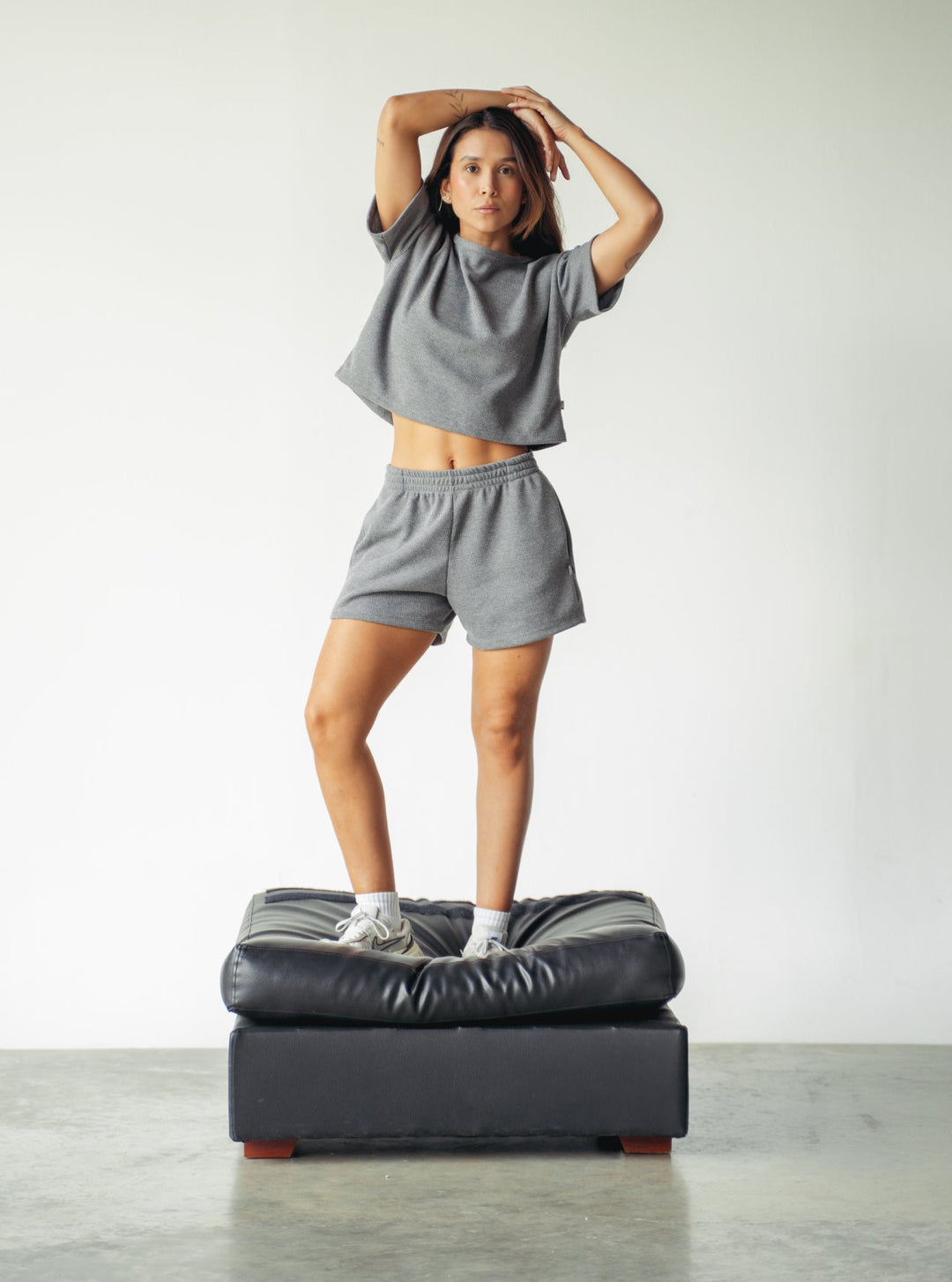 ONCE SET COMFY WAFER - GREY