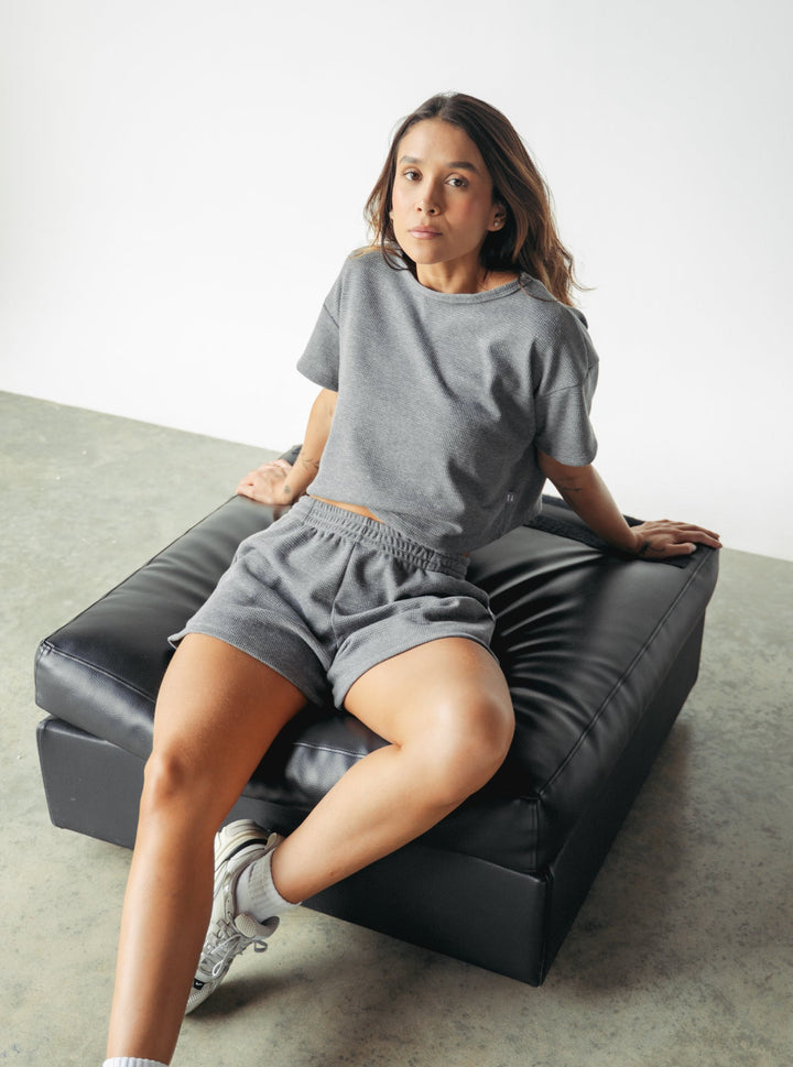 ONCE SET COMFY WAFER - GREY