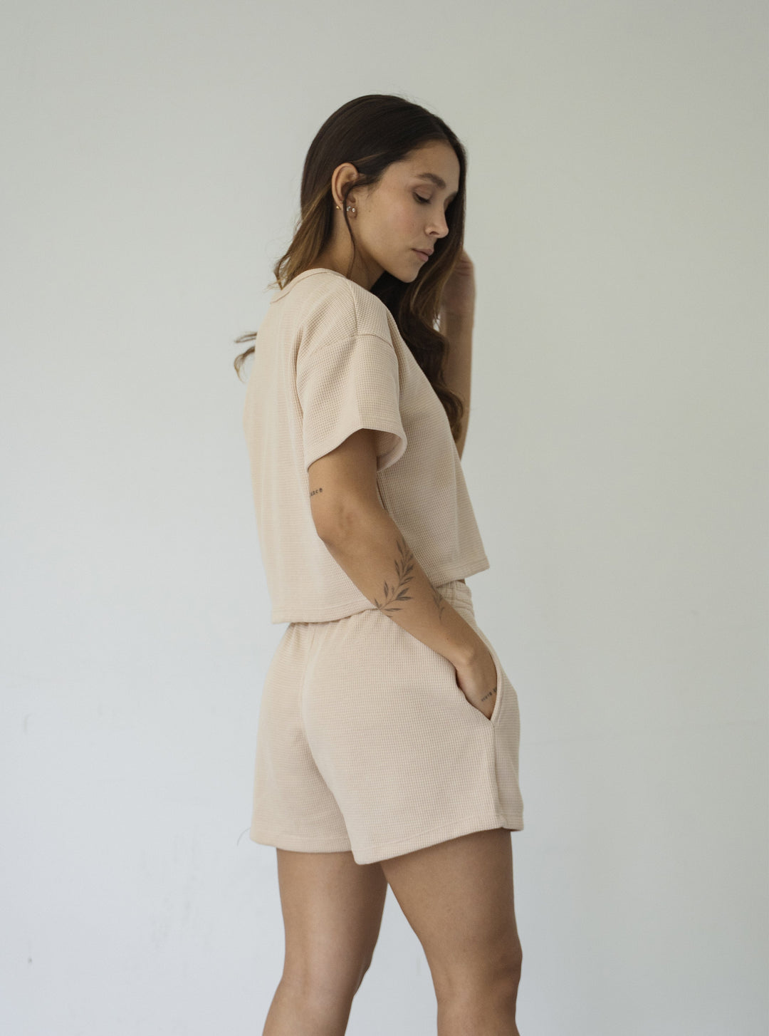 ONCE SET COMFY WAFER - SAND