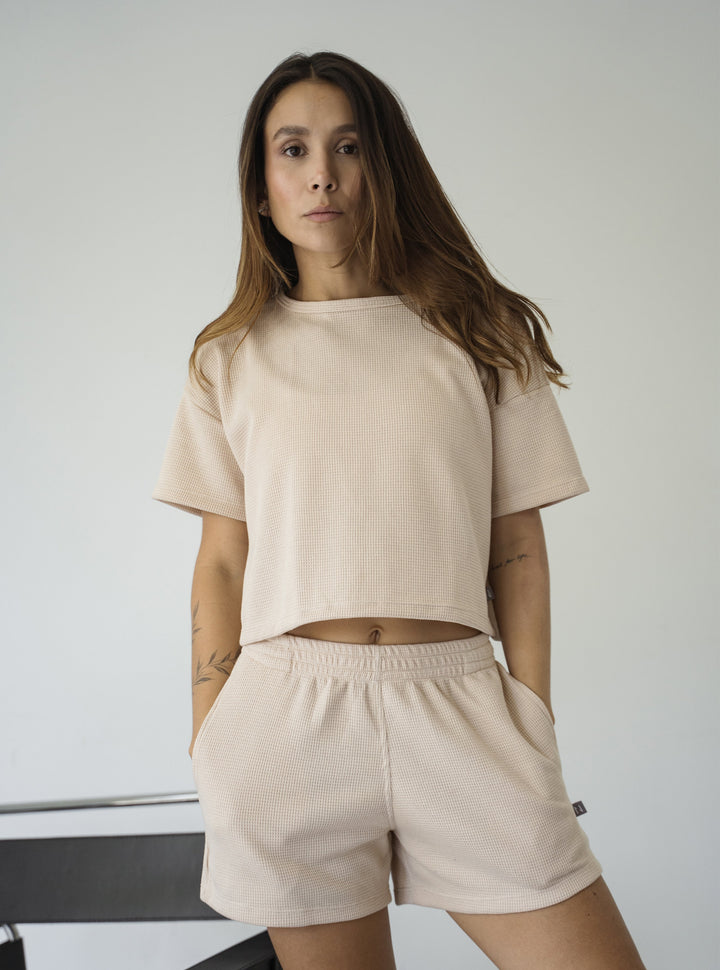 ONCE SET COMFY WAFER - SAND