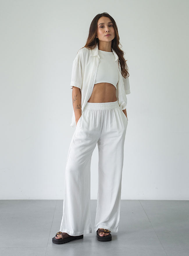 ONCE PALAZZO BREEZY CREAMY