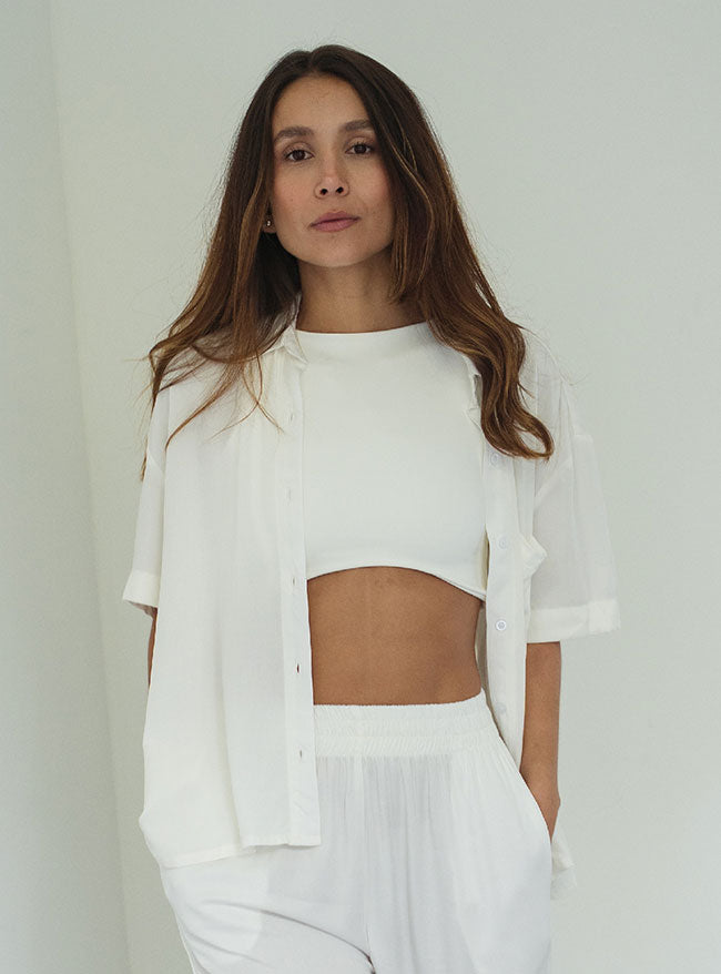 ONCE SHIRT BREEZY CORTA CREAMY