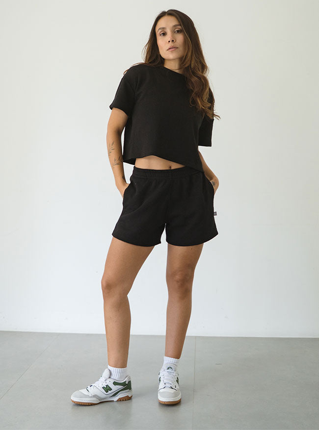 ONCE SET COMFY WAFER - BLACK