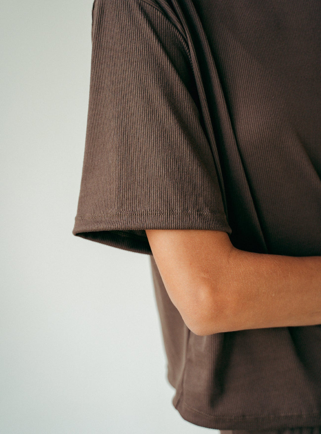 ONCE COZY RIB SET - MOCCA