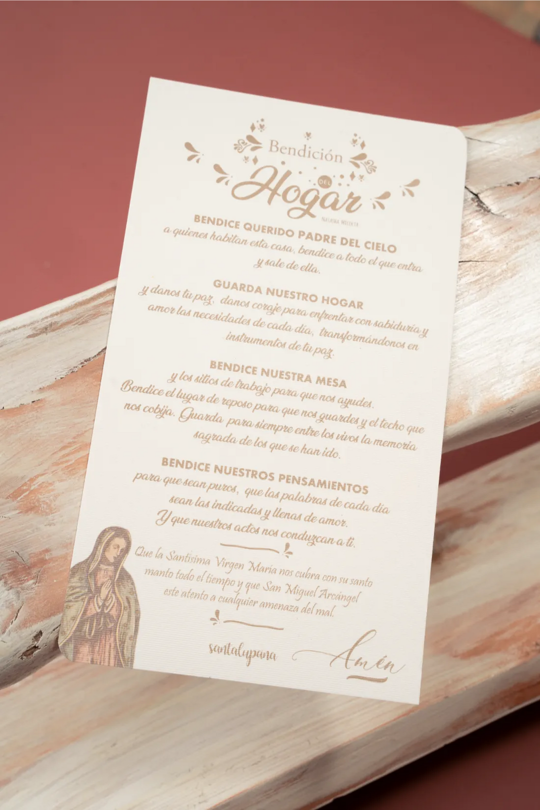 Bendición lazo medallón especial