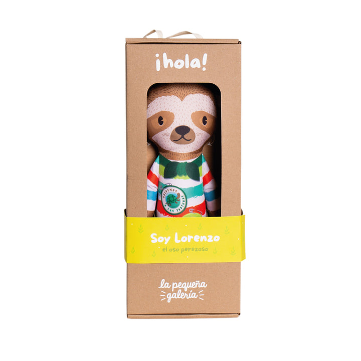 LA PEQUEÑA GALERIA 7707502003807 PEL8465L PELUCHE OSO LORENZO