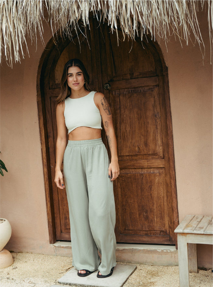 ONCE PALAZZO BREEZY OLIVE