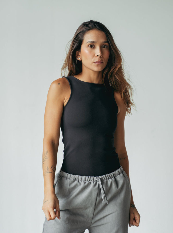 ONCE TANK TOP - BLACK