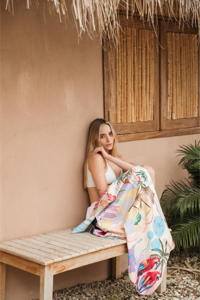 MANTTA TOALLA PLAYERA DE MICROFIBRA TIERRA BOMBA