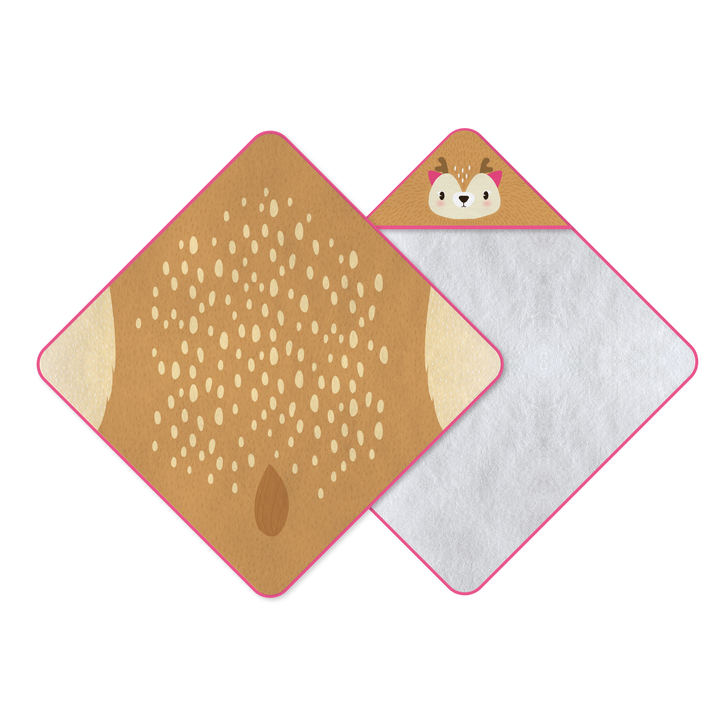 LA PEQUEÑA GALERIA TOALLA BEBE CARA VENADO