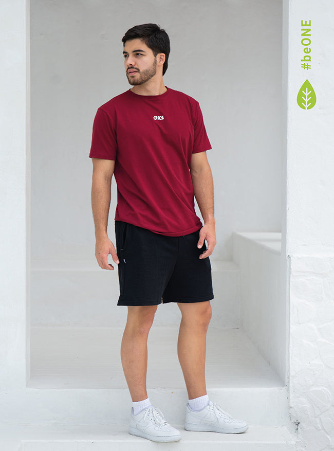 ONCE CAMISETA ECO DE HOMBRE WINE