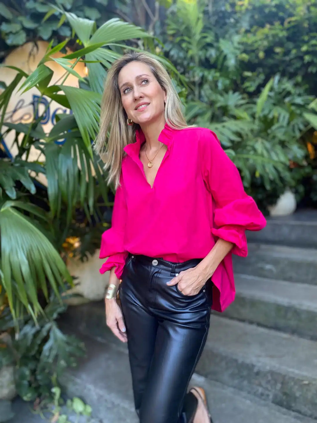 Top Barcelona V Fucsia