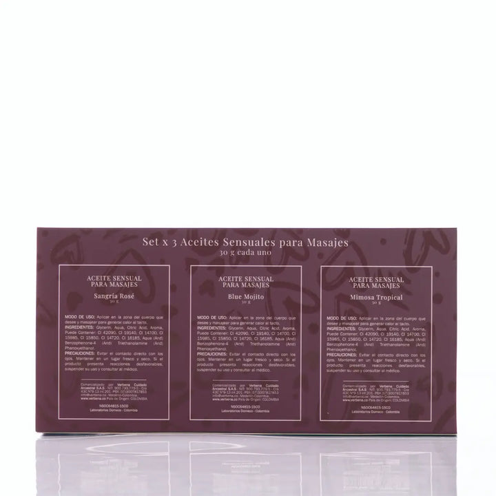 Set de Aceites Sensuales
