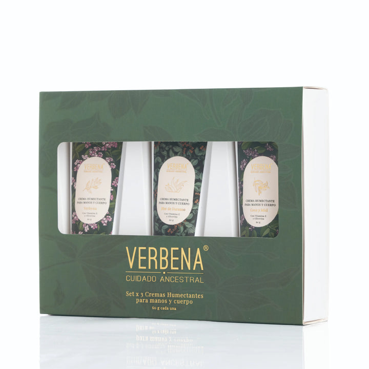 Set de Cremas Humectantes Para Manos y Cuerpo