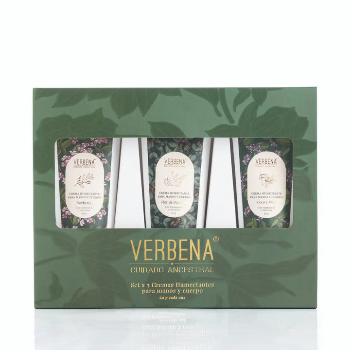 Set de Cremas Humectantes Para Manos y Cuerpo