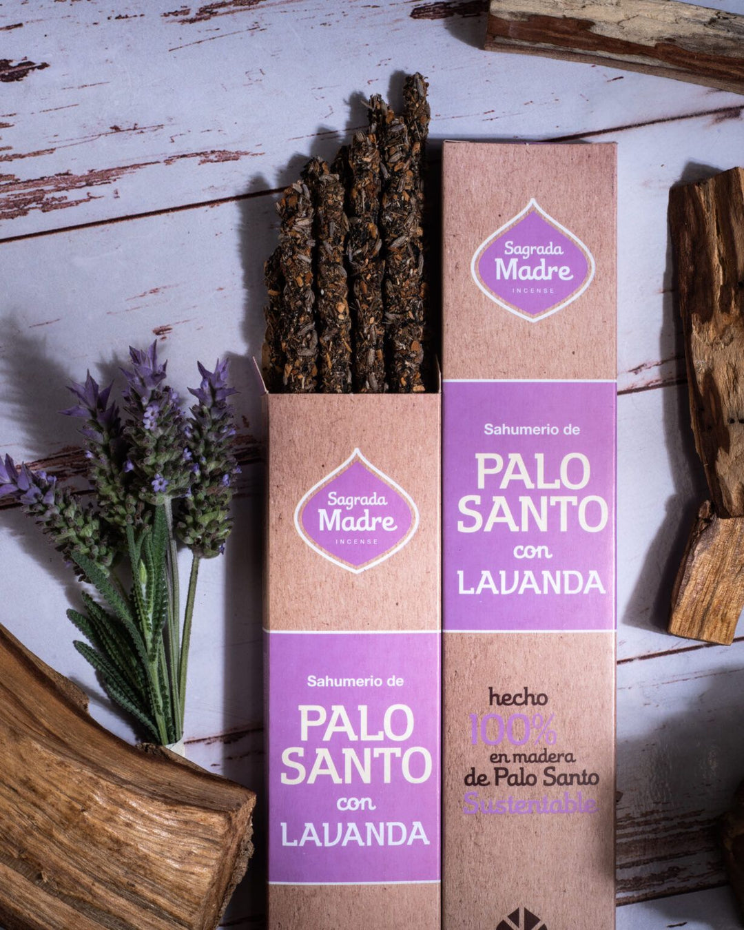 18 RAZONES INCIENSO 5920E PALO SANTO CON LAVANDA