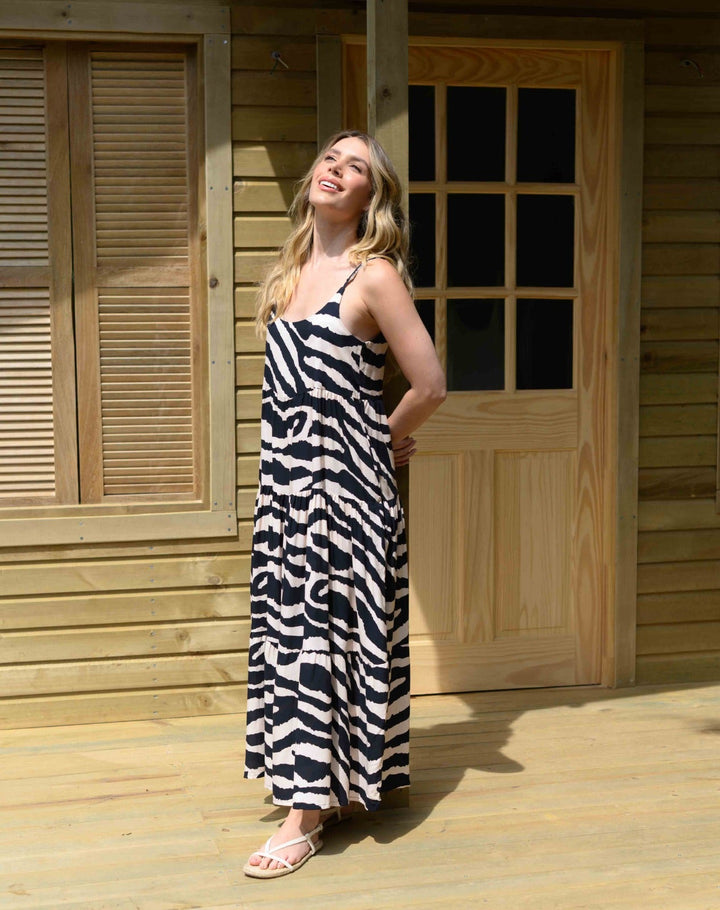 NITTA BONITA VESTIDO ISA ZEBRA