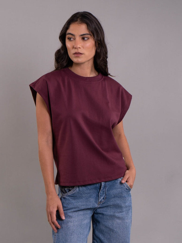 NITTA BONITA CAMISETA FRIDA ACID VINO