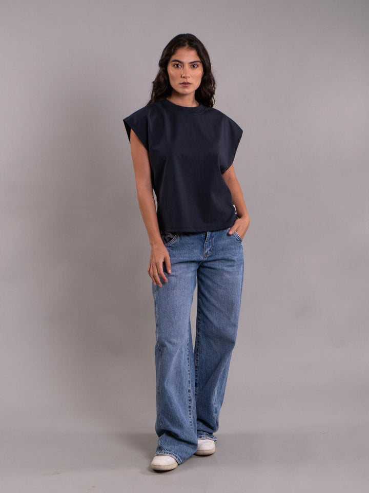 NITTA BONITA CAMISETA FRIDA ACID NAVY