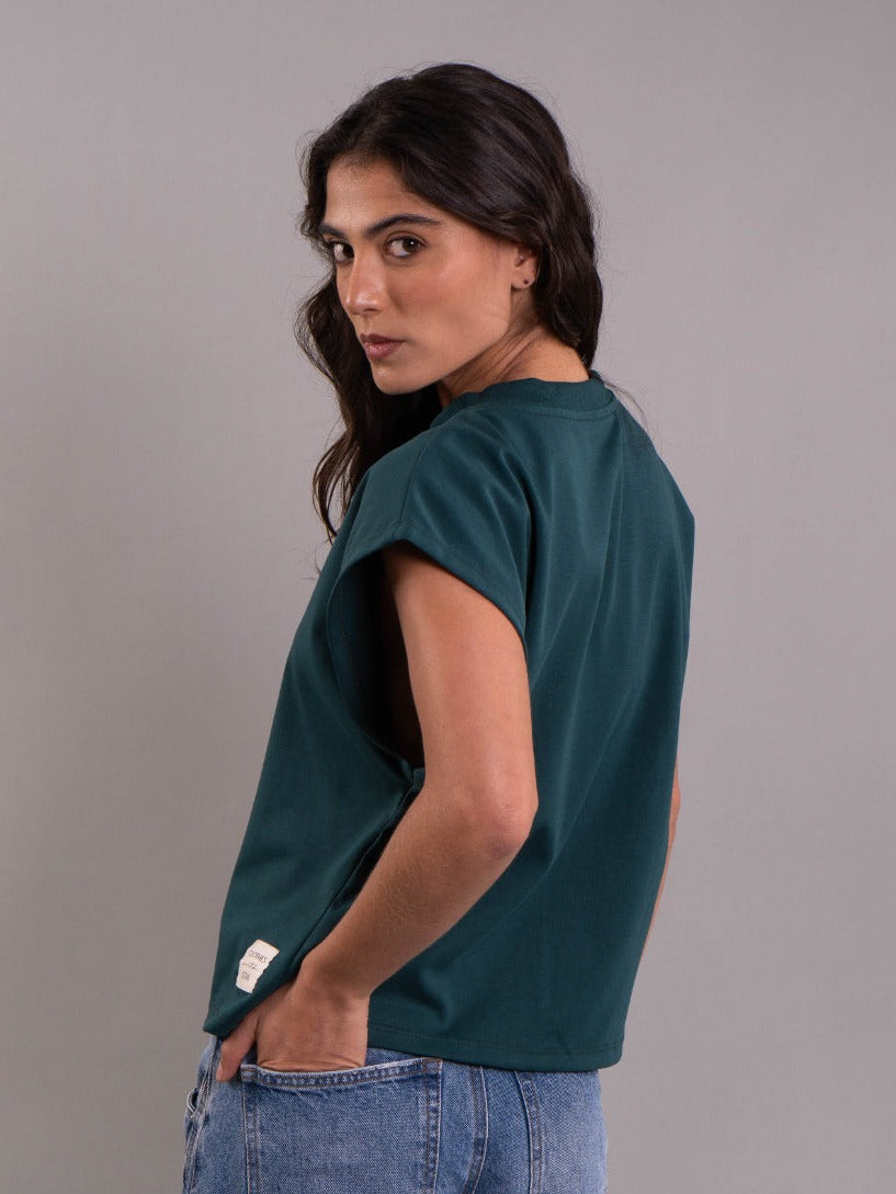 NITTA BONITA CAMISETA FRIDA ACID VERDE