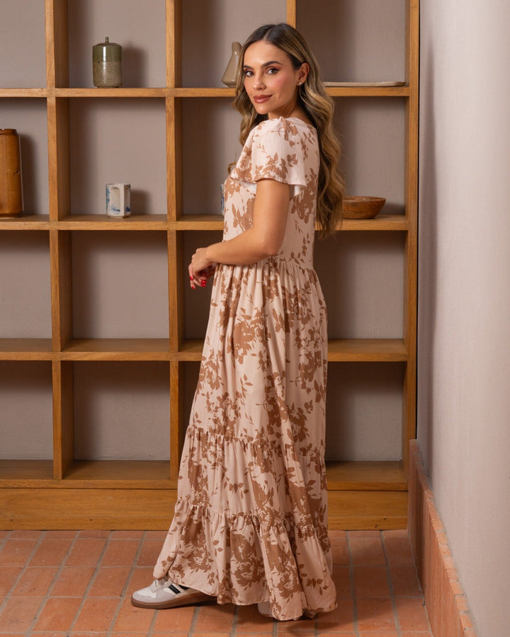 NITTA BONITA VESTIDO PRAGA ELIZA CAMEL
