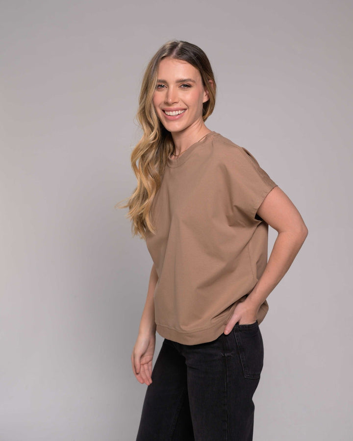 NITTA BONITA CAMISETA ALY PLANE COCOA