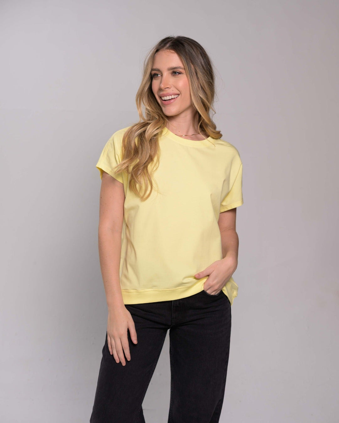 NITTA BONITA CAMISETA ALY PLANE BUTTER