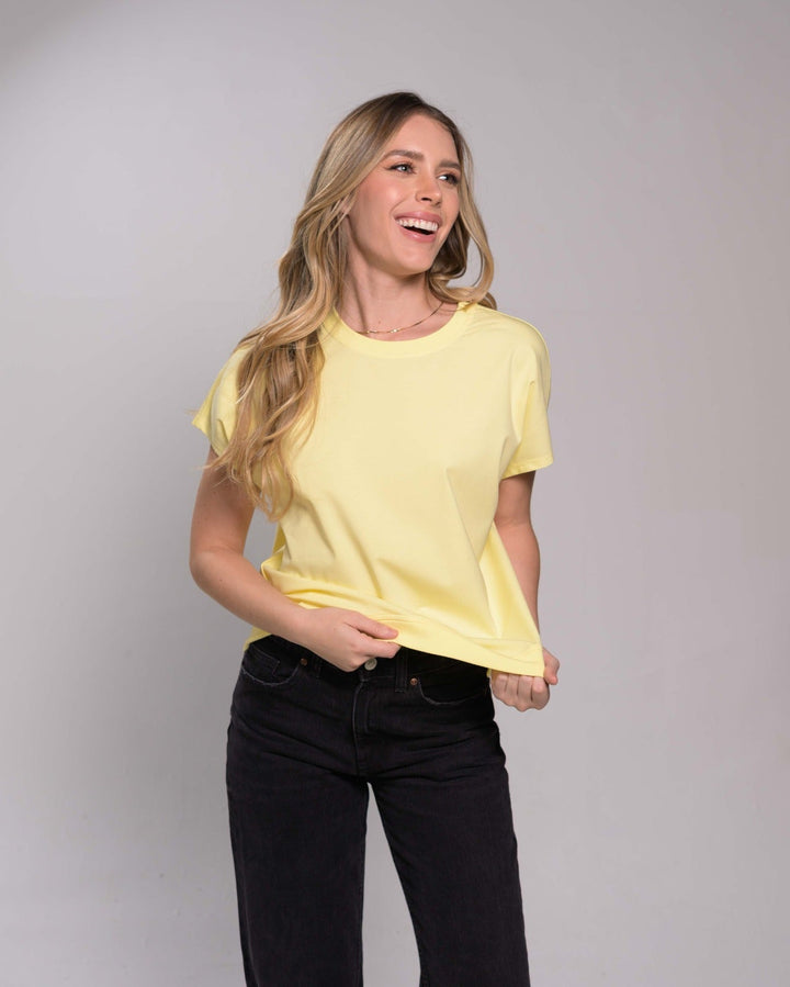NITTA BONITA CAMISETA ALY PLANE BUTTER