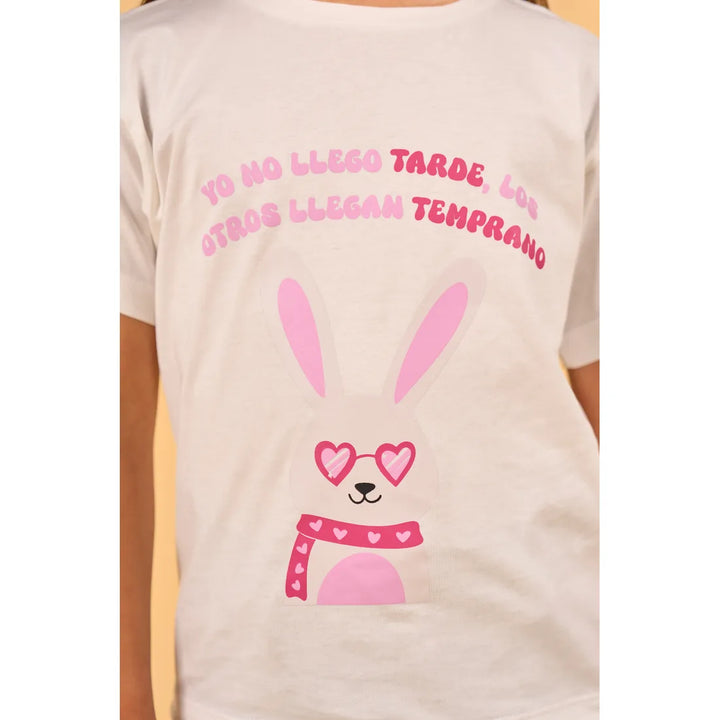 CLI KIDS T-SHIRT OT25 CONEJO BEIGE