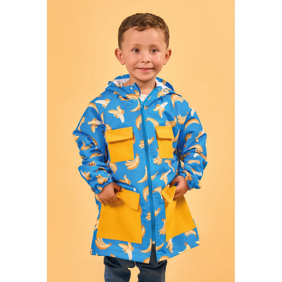 CLI KIDS CHAQUETA CLI BANANOS AZUL
