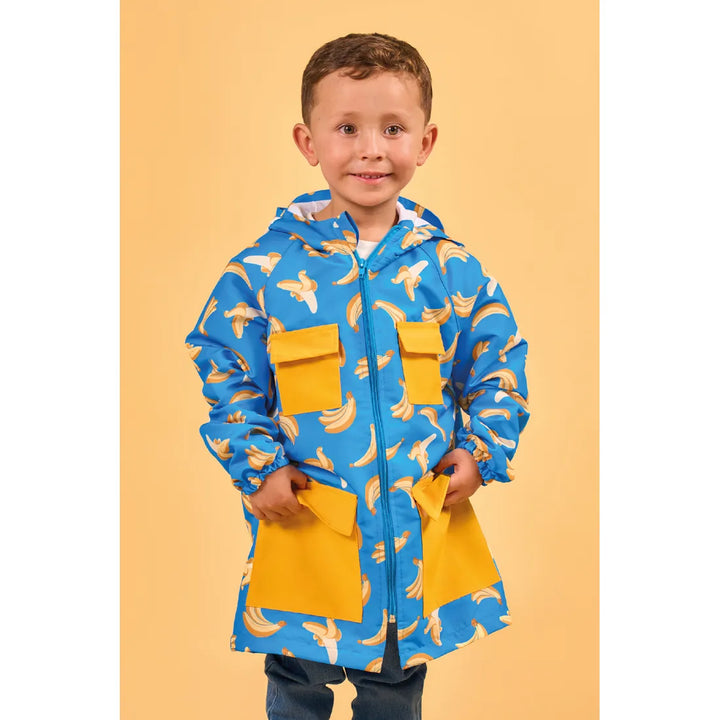 CLI KIDS CHAQUETA CLI BANANOS AZUL