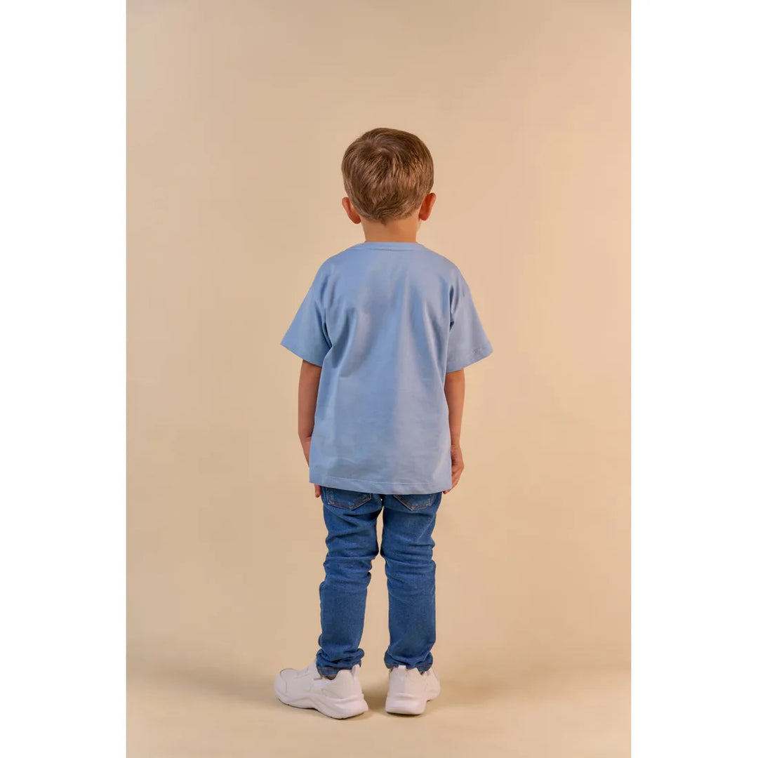 CLI KIDS T-SHIRT OT24 NARANJA AZUL