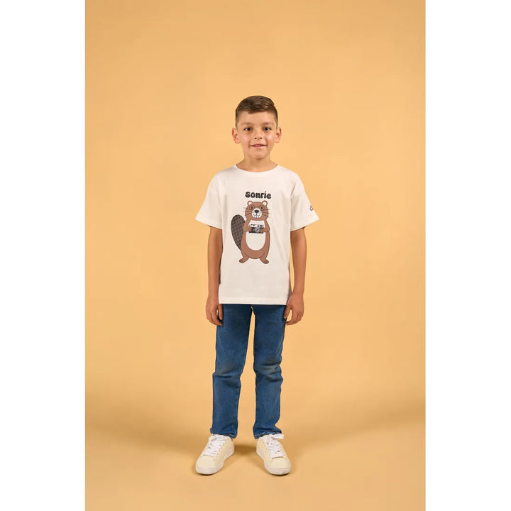 CLI KIDS T-SHIRT OT25 CASTOR BEIGE