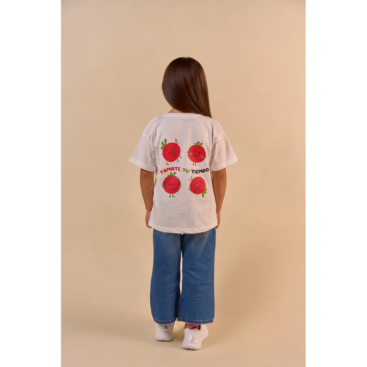 CLI KIDS T-SHIRT OT24 TOMATE BIEGE