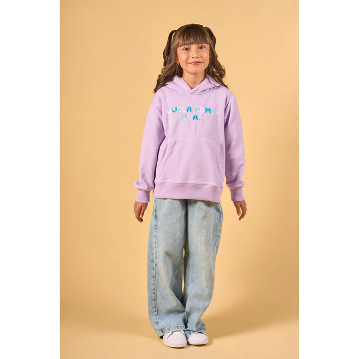 CLI KIDS HOODIE SS25 MARIPOSA LILA