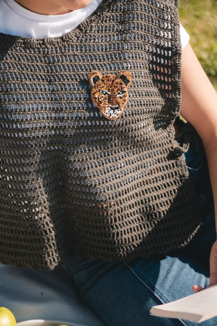 TUALÉ 279 LEOPARD PRENDEDOR