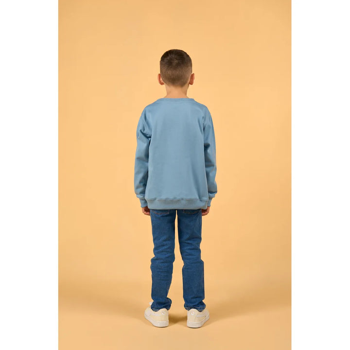 CLI KIDS CREWNECK OT25 TIGRE AZUL