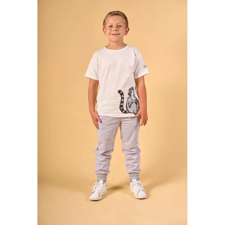 CLI KIDS T-SHIRT SS25 LEMUR BEIGE