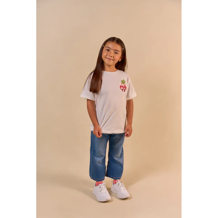 CLI KIDS T-SHIRT OT24 TOMATE BIEGE