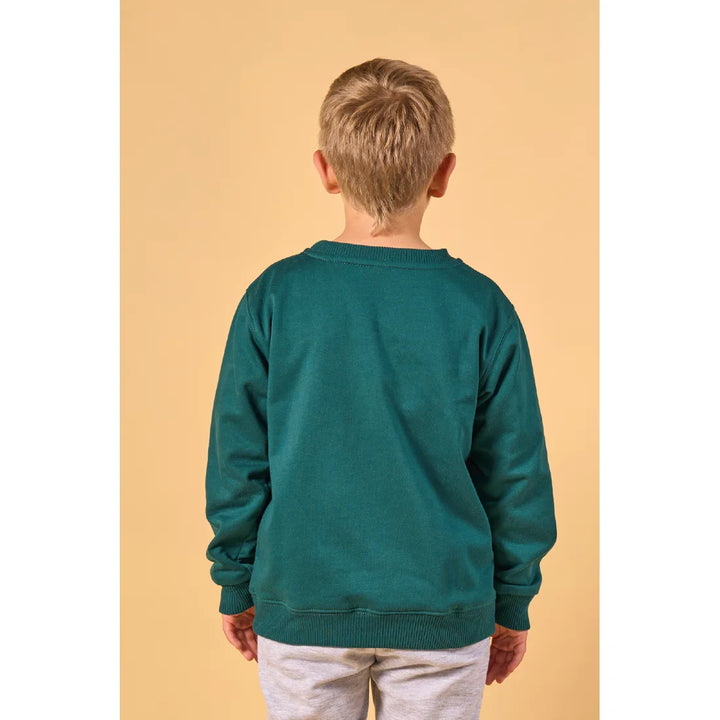CLI KIDS CREWNECK SS25 LORO VERDE