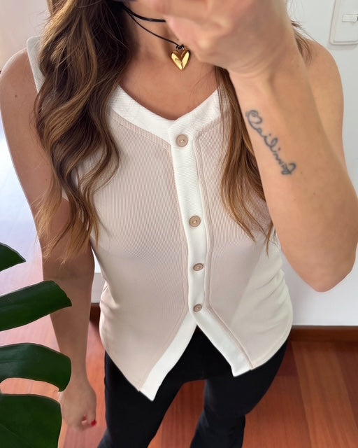 COMPLICITY 147 BLUSA JULIETA BEIGE