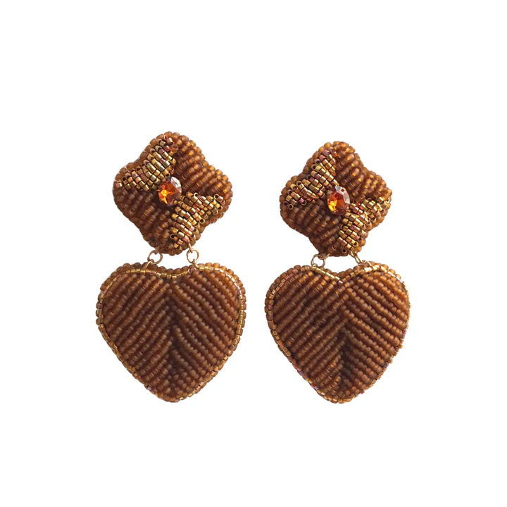 TUALÉ 256 ARETES GIANNA HEART