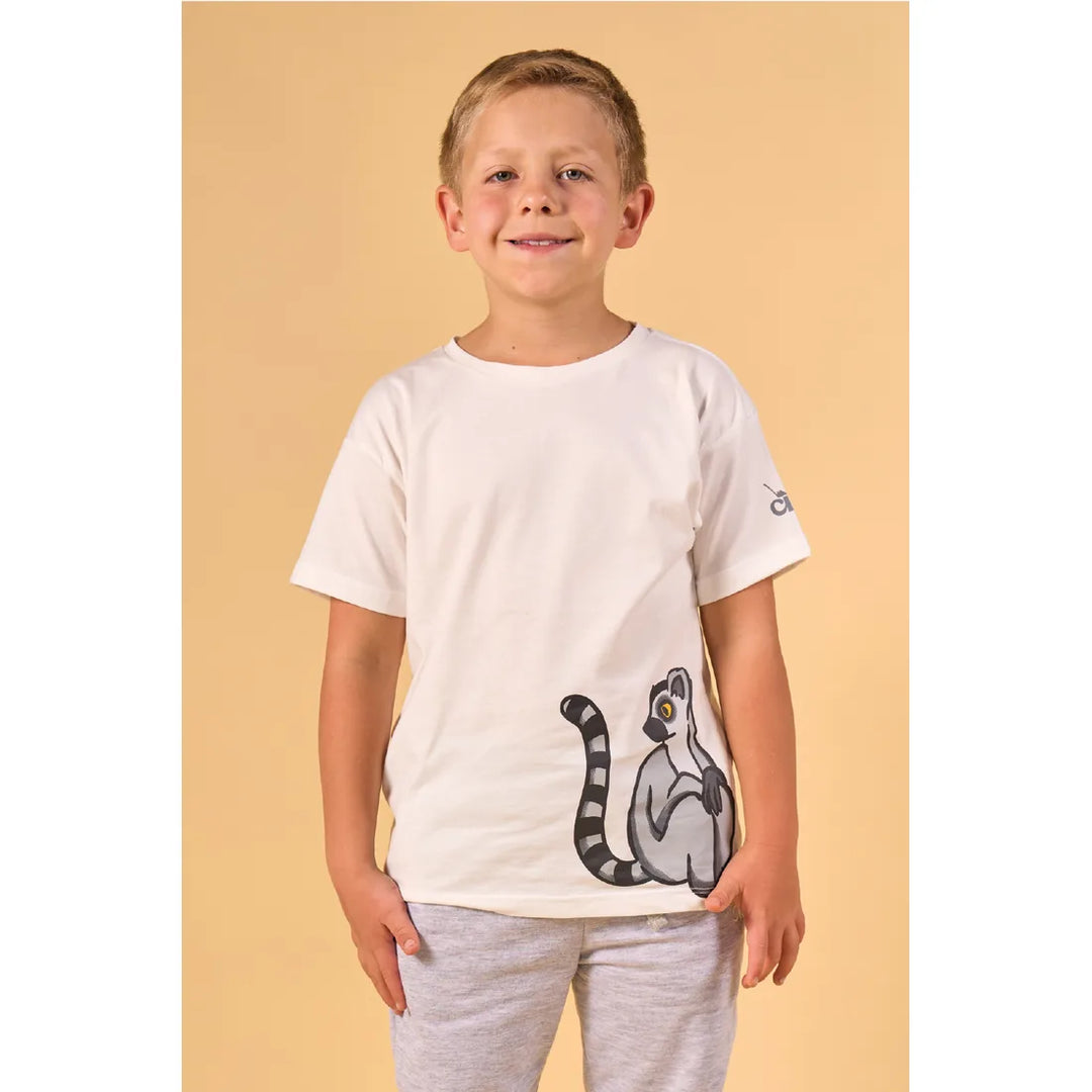 CLI KIDS T-SHIRT SS25 LEMUR BEIGE